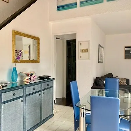 Tatil Evi Mitoyenne Climatisee T3 Avec Piscine Et Parking Pour 6 - Fr-1-607-217 *